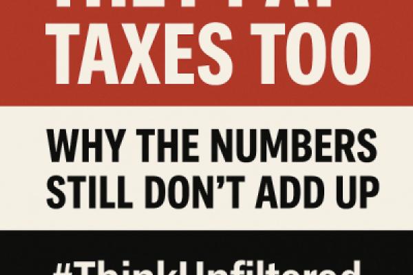 They Pay Taxes Too — Why the Numbers Still Don’t Add Up